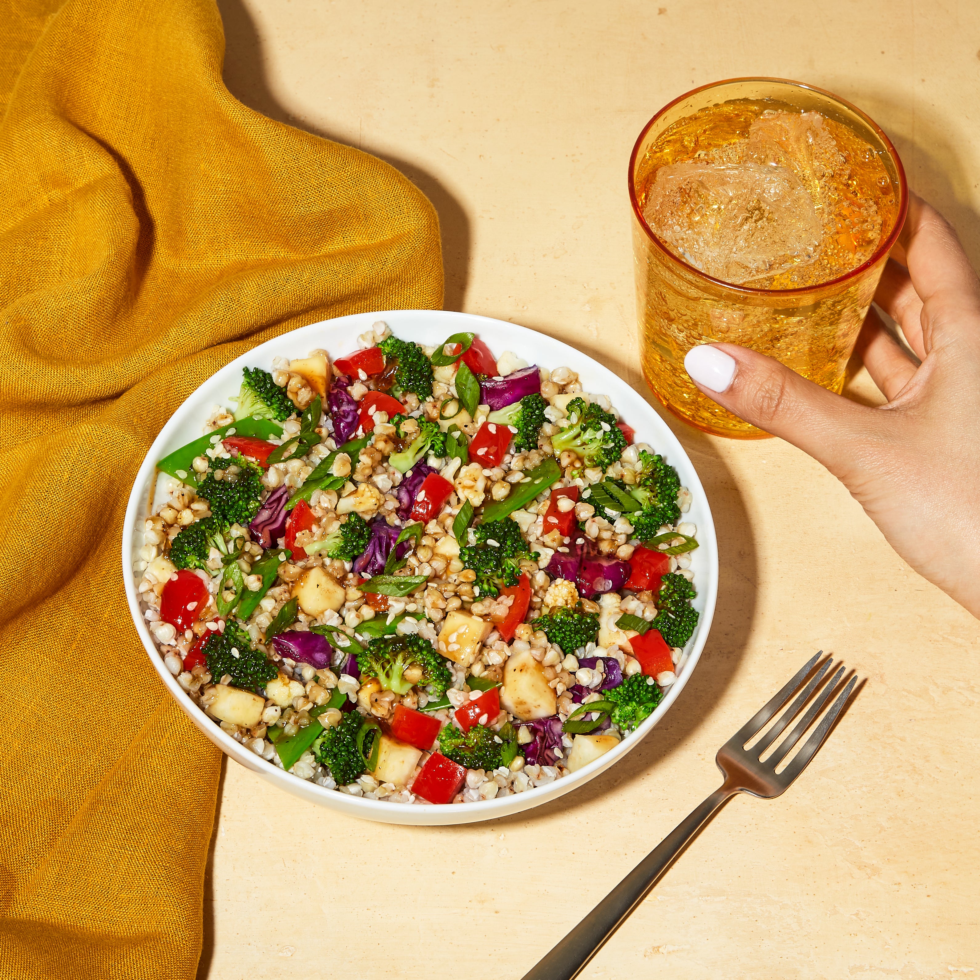 Broccoli + Buckwheat Stir-Fry Harvest Bowl Daily Harvest